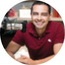Podcast host headshot