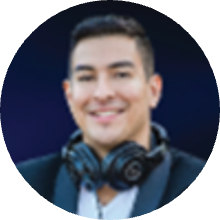 Podcast host headshot