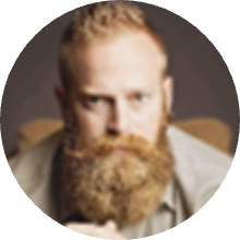Podcast host headshot